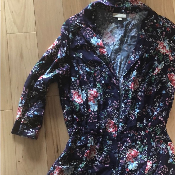 ModCloth Floral Romper - Picture 3 of 3